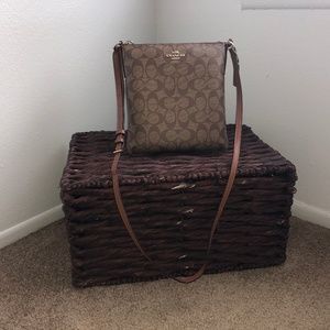 Coach North South Signature Crossbody
